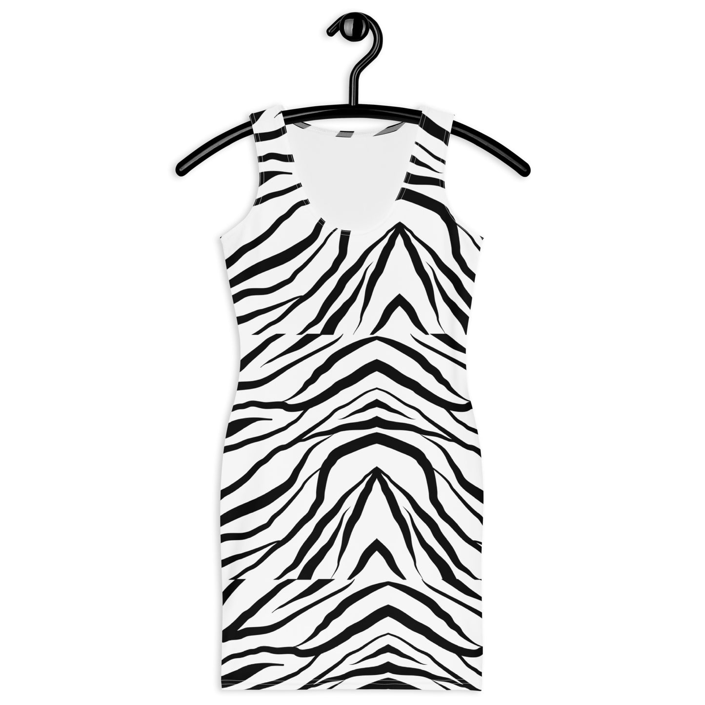 Striped Zebra Vibrance Women's Dress - FLAKOUT