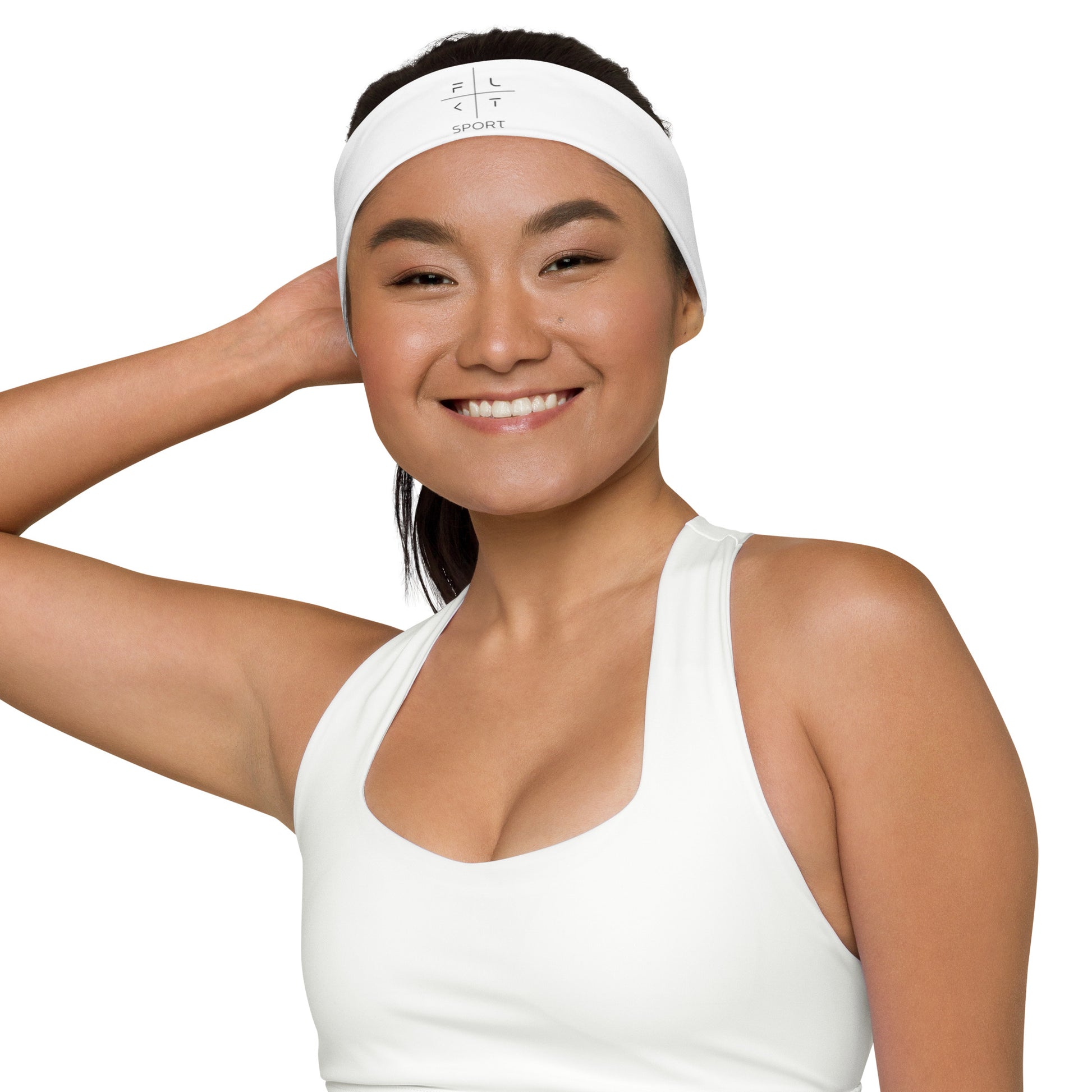 FLAKOUT Sport Unisex Headband - White - FLAKOUT