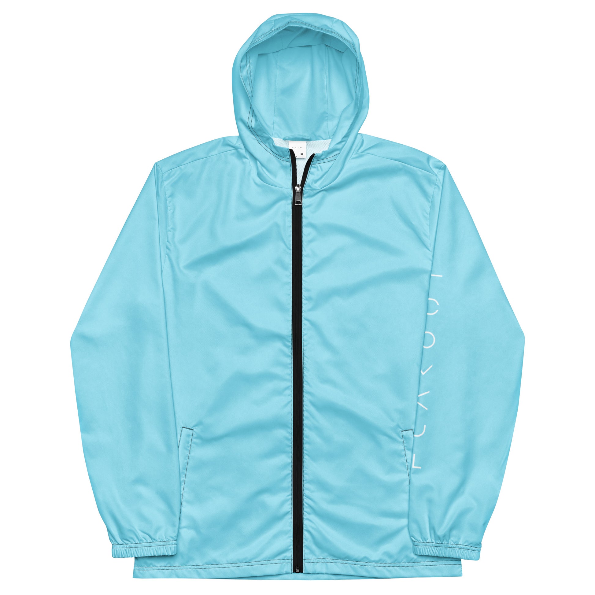 Blizzard Blue Waterproof Windbreaker - FLAKOUT