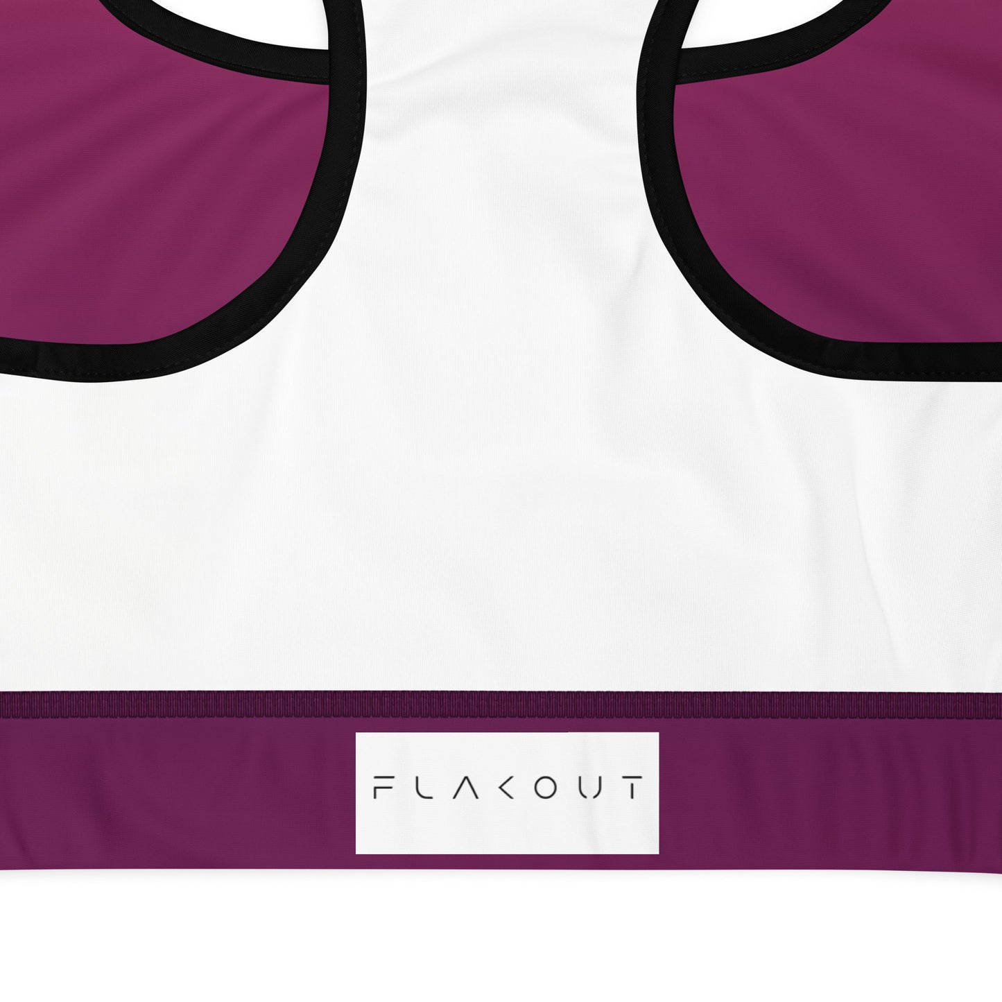 Deep Purple Women's Sports Performance Bra - FLAKOUT