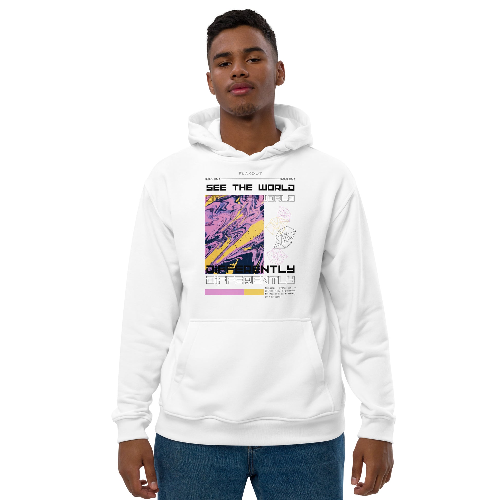 Divergent Horizon See The World Differently Hoodie - FLAKOUT