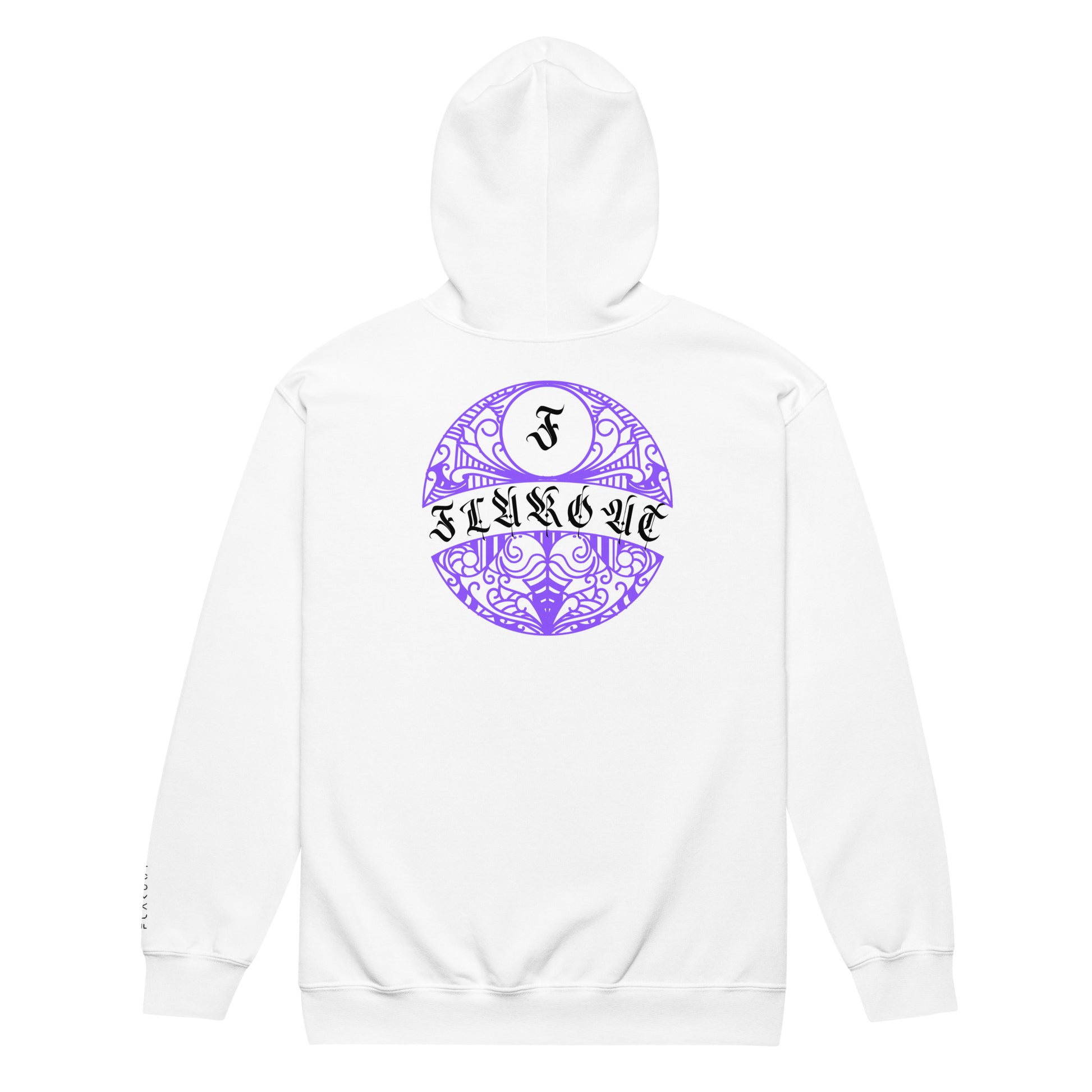 Vintage FLAKOUT Logo Unisex Zip Hoodie - FLAKOUT