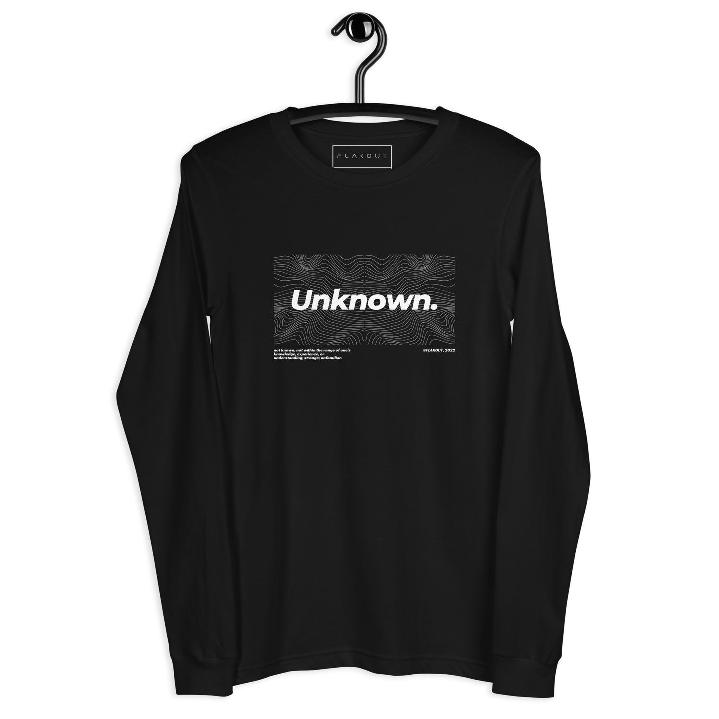 Veil Of The Unknown. Long Sleeve Tee - FLAKOUT