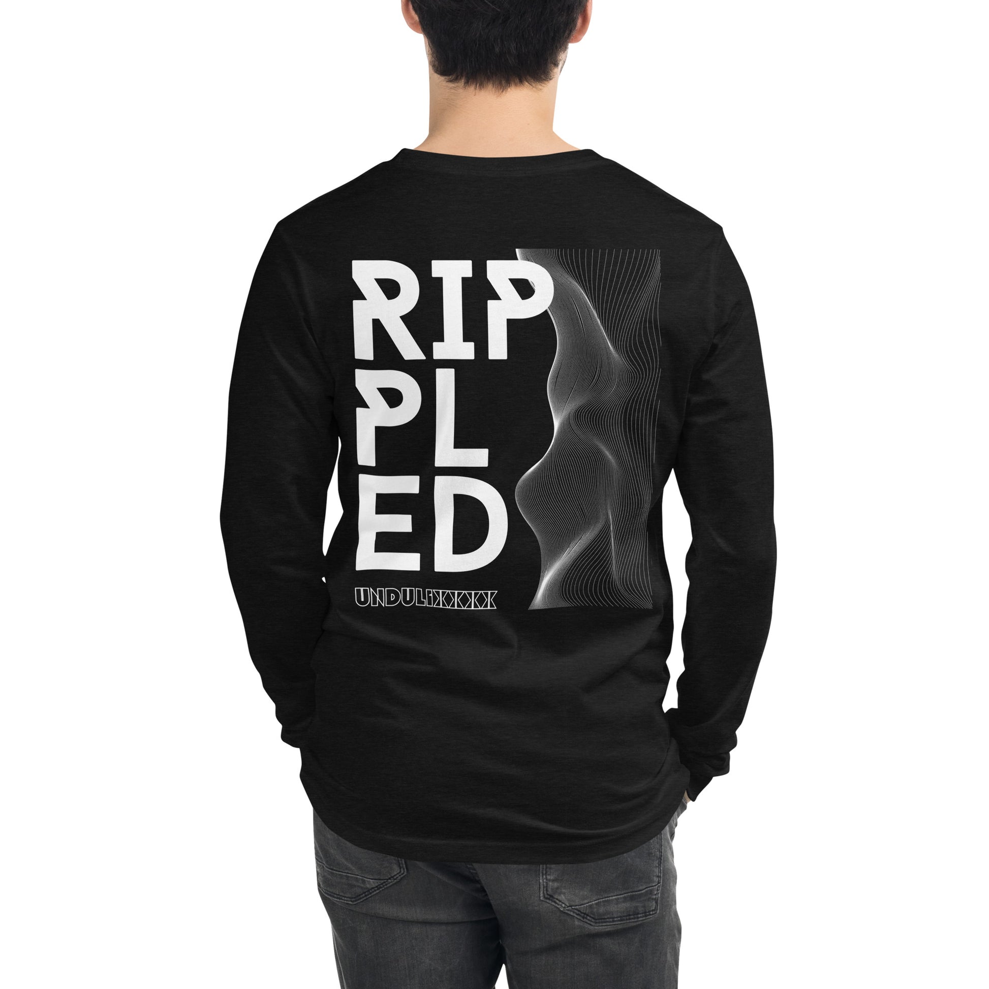 Rippled Unisex Long Sleeve Shirt - FLAKOUT