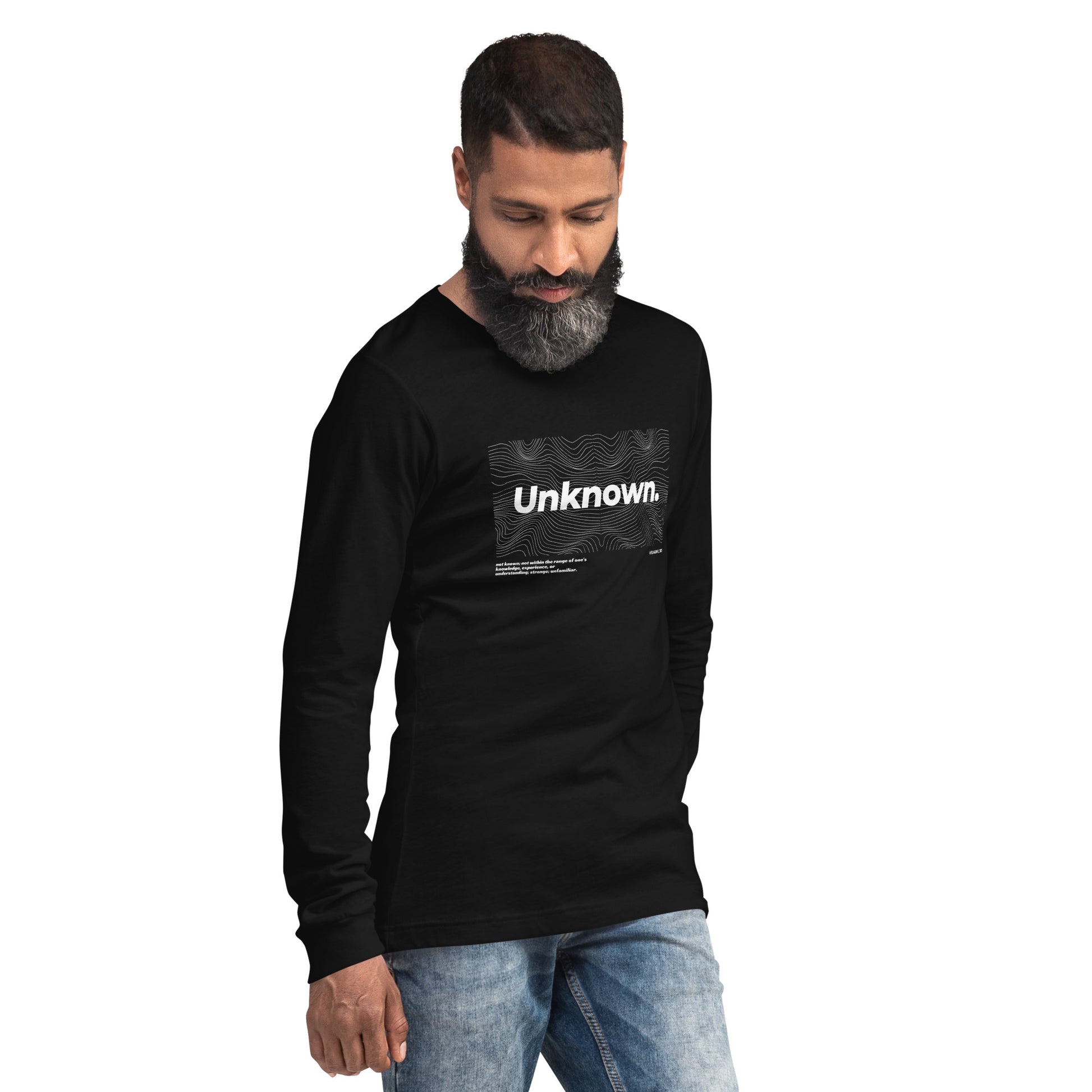 Veil Of The Unknown. Long Sleeve Tee - FLAKOUT