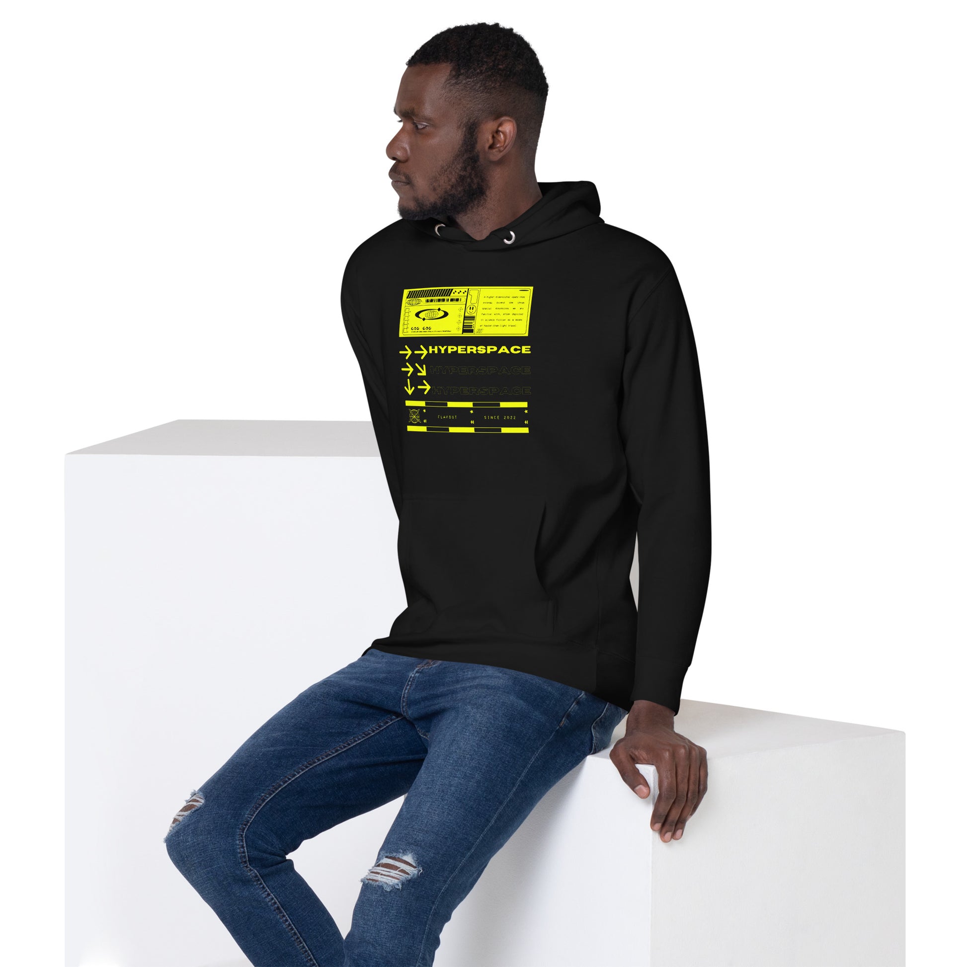 Hyperspace Unisex Hoodie - FLAKOUT