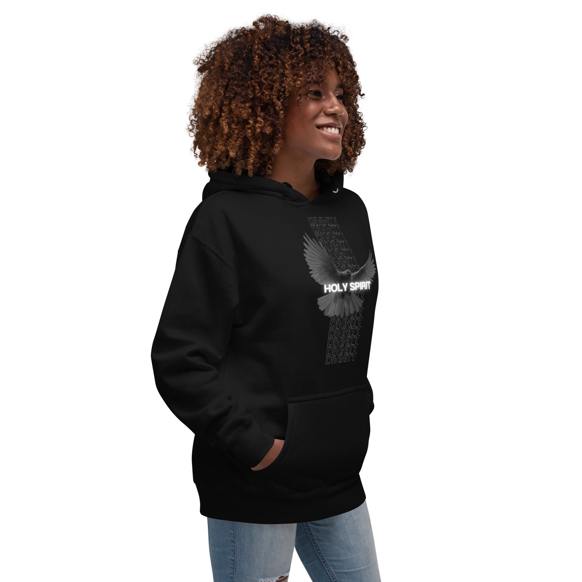 Holy Spirit Divinity Unisex Hoodie - FLAKOUT