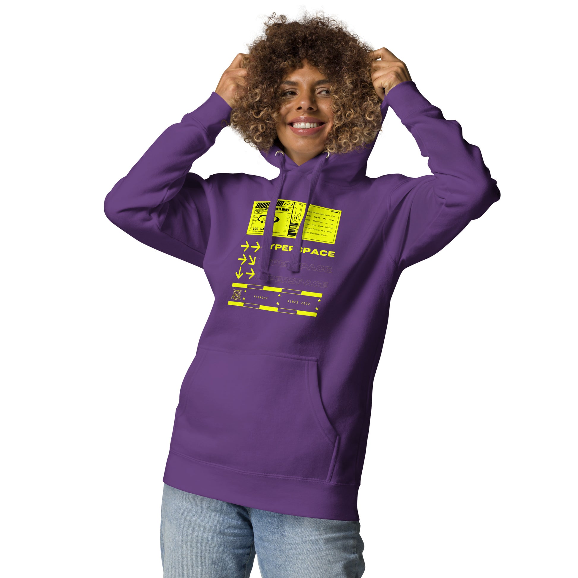 Hyperspace Unisex Hoodie - FLAKOUT