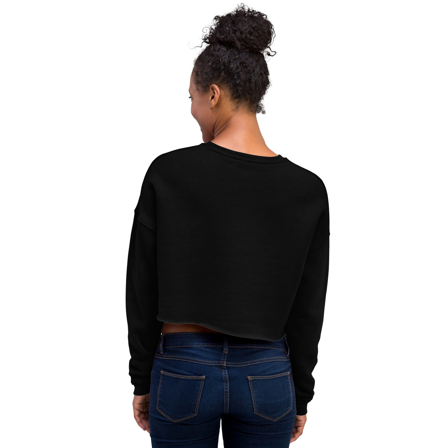 Parallelis Women's Crop Sweatshirt - FLAKOUT