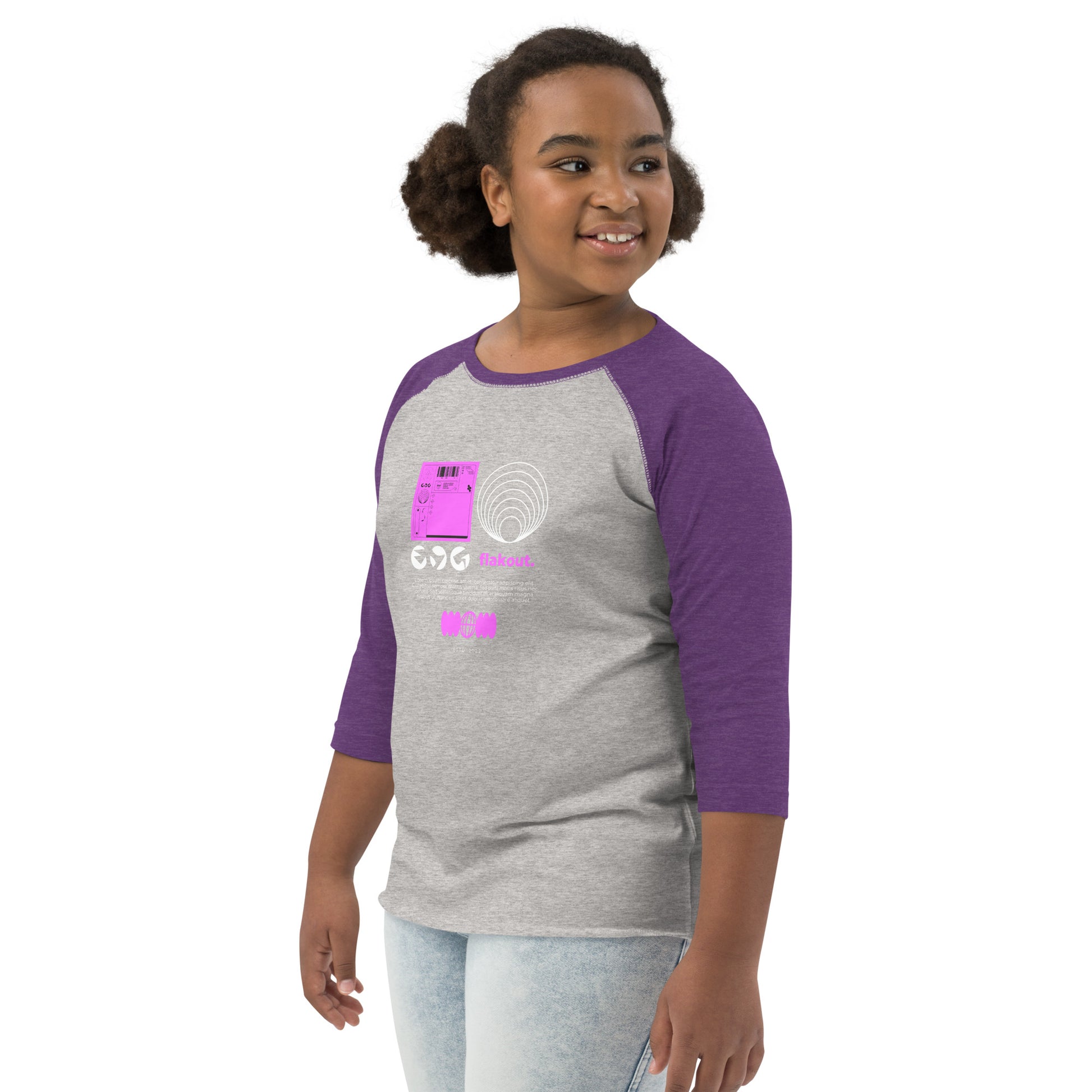 Kid's Long Sleeve Shirt flakout. - FLAKOUT