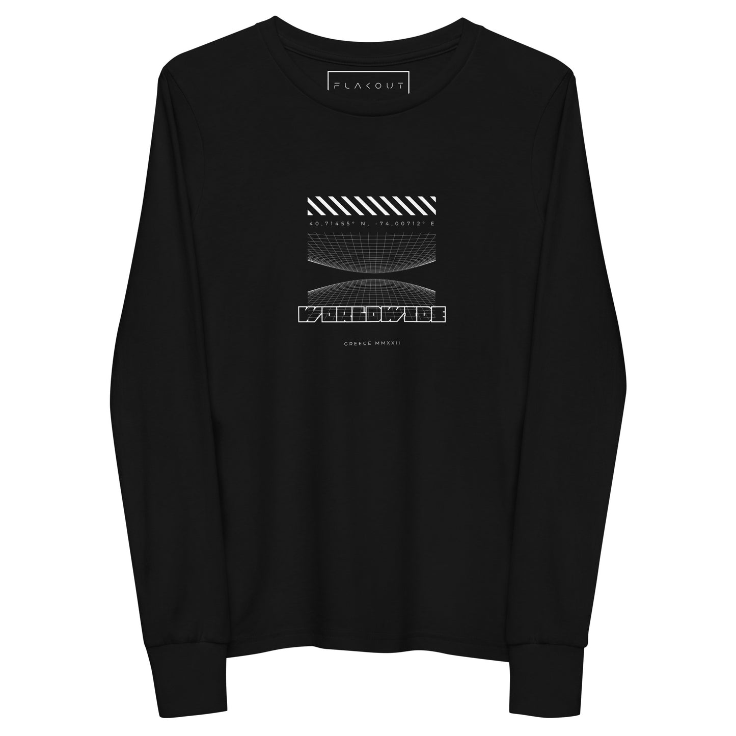 Kid's Long Sleeve Shirt Worldwide - FLAKOUT